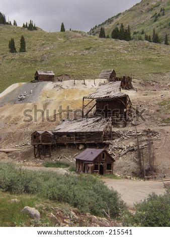 mining town ruins