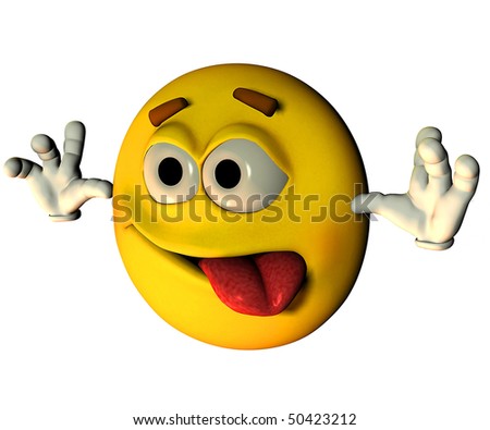 Cheeky Smiley Stock Photo 50423212 : Shutterstock