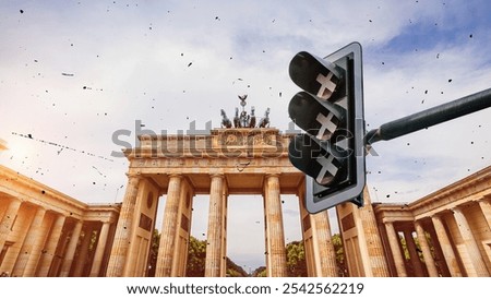 Similar – Foto Bild Brandenburger Tor am Abend