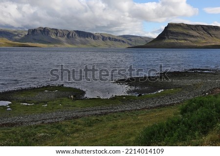 Similar – Foto Bild Hvalfjarðarvegur (Route 47) im Westen im Westen islands