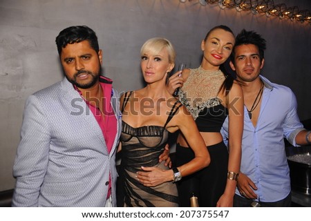 MIAMI - JULY 19: General view and guests of afterparty for Cia Maritima during MBFW Miami Swim on July 19, 2014 in Miami Beach Florida