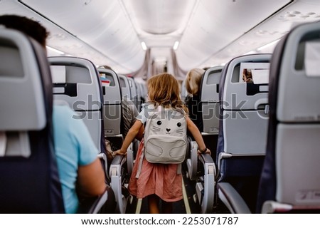 Similar – Image, Stock Photo Little girl waiting for her mom