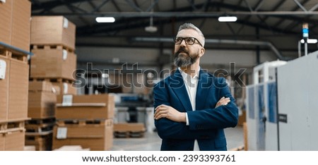 Similar – Image, Stock Photo Banner with copy space, leaves with fluff ball as a replacement for a dandelion
