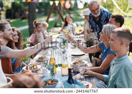 Similar – Image, Stock Photo family reunions