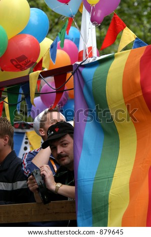 Annual gay and lesbian pride known as Christopher Street Day in Berlin, Germany