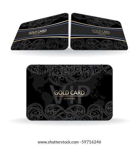 Gold VIP card