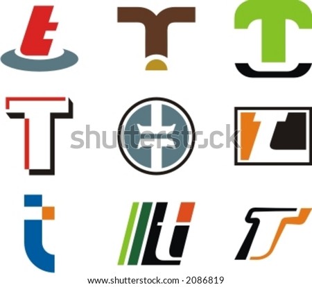 Alphabetical Logo Design Concepts. Letter T. Check my portfolio for more of this series.
