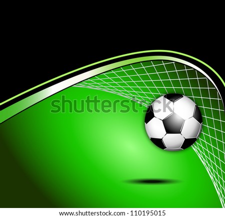 Soccer ball background