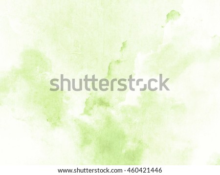 Green Watercolor
