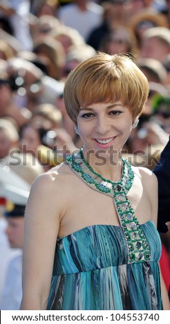 RUSSIA, SOCHI - JUNE 3: TV presenter Marianne Maximovskaya at the Open Russian Film Festival 