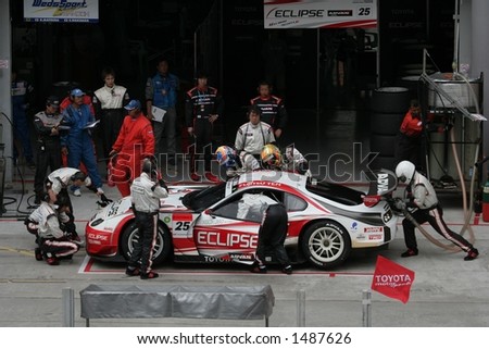 Pit-stop, Japan Super GT 2006