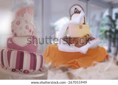 show of creative wedding cake