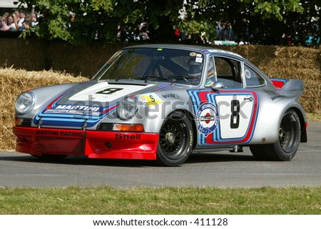 Porsche 911 RSR sports racing car at Goodwood Festival of Speed 2005