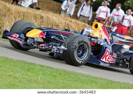 Red Bull Formula 1 Racing Car at Goodwood Festival of Speed
