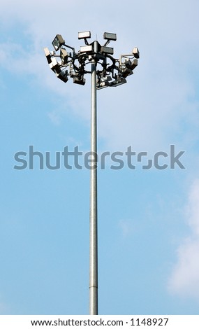 High mast light system a toll road in Malaysia