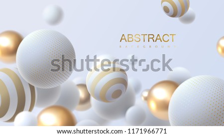 Vector Background Design with Golden Sphere | Download Free Vector Art ...