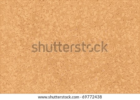 Cork-Board Background, Vector Illustration