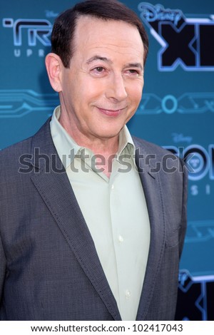 LOS ANGELES - MAY 12:  Paul Reubens arrives at the Disney XD\'s \