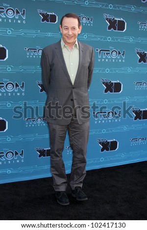 LOS ANGELES - MAY 12:  Paul Reubens arrives at the Disney XD\'s \