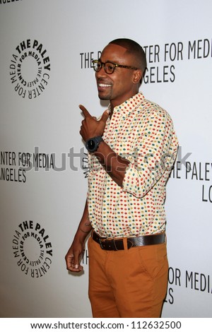 LOS ANGELES - SEP 11:  Columbus Short arrives at the ABC Fall TV Preview at Paley Center for Media on September 11, 2012 in Beverly Hills, CA