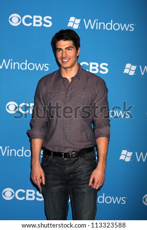 LOS ANGELES - SEP 15:  Brandon Routh arrives at the CBS 2012 Fall Premiere Party  at Greystone Manor on September 15, 2012 in Los Angeles, CA