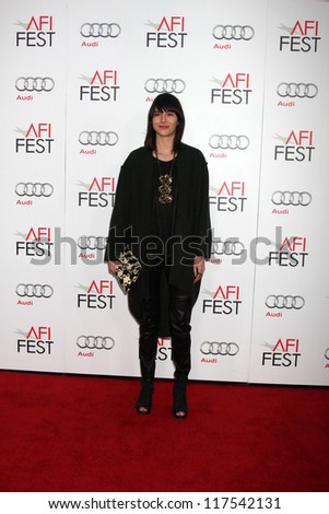LOS ANGELES - NOV 2:  Nathalia Acevedo arrives at the AFI Film Festival 2012 \
