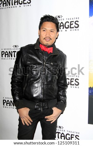 LOS ANGELES - JAN 15: Dante Basco arrives at the opening night of ...