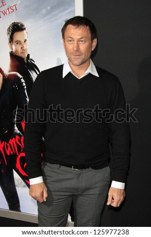 LOS ANGELES - JAN 24:  Grant Bowler arrives at the the \'Hansel And Gretel: Witch Hunters\' premiere at the Chinese Theat theer on January 24, 2013 in Los Angeles, CA
