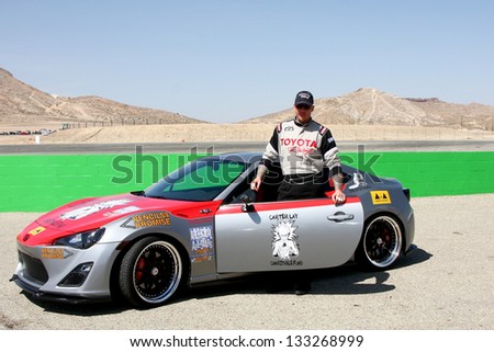 LOS ANGELES - MAR 23:  Carter Lay at the 37th Annual Toyota Pro/Celebrity Race training at the Willow Springs International Speedway on March 23, 2013 in Rosamond, CA          EXCLUSIVE PHOTO