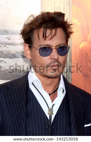 LOS ANGELES - JUN 22:  Johnny Depp  at the World Premiere of 