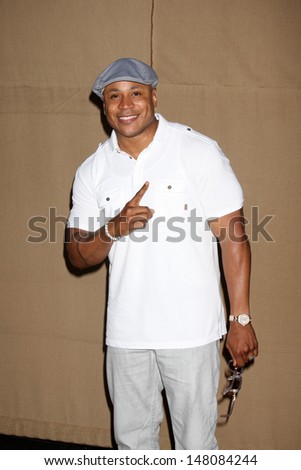 LOS ANGELES - JUL 29:  LL Cool J, aka James Smith arrives at the 2013 CBS TCA Summer Party at the private location on July 29, 2013 in Beverly Hills, CA