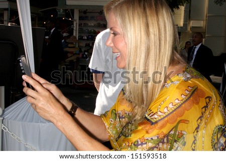 LOS ANGELES - AUG 23:  Katherine Kelly Lang at the Bold and Beautiful Fan Meet and Greet at the Farmers Market on August 23, 2013 in Los Angeles, CA