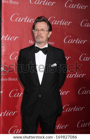 PALM SPRINGS - JAN 4:  Gary Oldman at the Palm Springs Film Festival Gala at Palm Springs Convention Center on January 4, 2014 in Palm Springs, CA