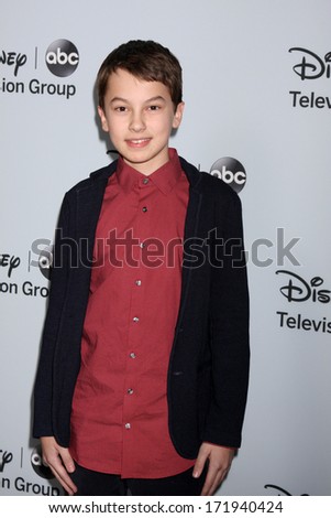 LOS ANGELES - JAN 17:  Hayden Byerly at the Disney-ABC Television Group 2014 Winter Press Tour Party Arrivals at The Langham Huntington on January 17, 2014 in Pasadena, CA