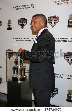 LOS ANGELES  - FEB 9:  Vitor Belfort at the ESPN Sport Science Newton Awards at Sport Science Studio on February 9, 2014 in Burbank, CA