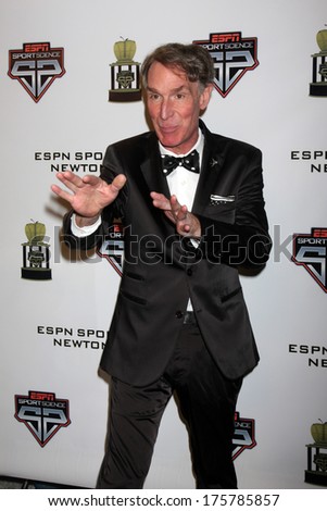 LOS ANGELES  - FEB 9:  Bill Nye at the ESPN Sport Science Newton Awards at Sport Science Studio on February 9, 2014 in Burbank, CA