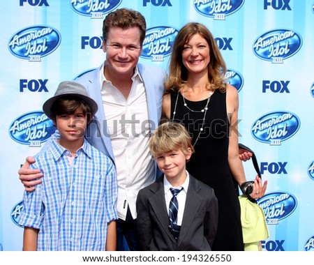 Los Angeles - May 21: Jonathan Mangum, Leah Stanko Mangum, Chase Mangum ...