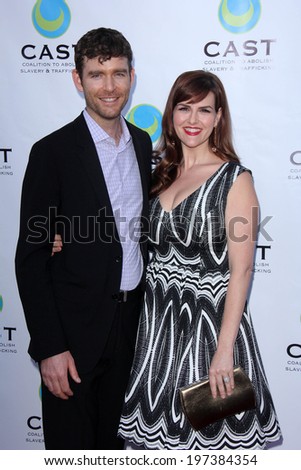 LOS ANGELES - MAY 29:  Kevin Price, Sara Rue at the 16th Annual From Slavery to Freedom Gala Event at Skirball Center on May 29, 2014 in Los Angeles, CA