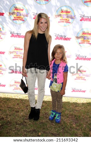 LOS ANGELES - AUG 16:  Allison Holker, Weslie Fowler at the Disney Junior\'s Pirate and Princess: Power of Doing Good at Avalon on August 16, 2014 in Los Angeles, CA