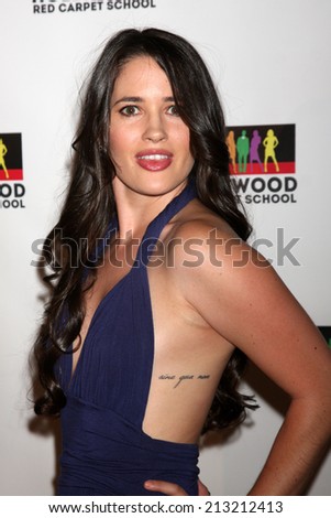LOS ANGELES - AUG 23:  Chloe Valentine at the Hollywood Red Carpet School at Secret Rose Theater on August 23, 2014 in Los Angeles, CA