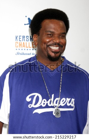LOS ANGELES - SEP 4:  Craig Robinson at the Ping Pong 4 Purpose Charity Event at Dodger Stadium on September 4, 2014 in Los Angeles, CA