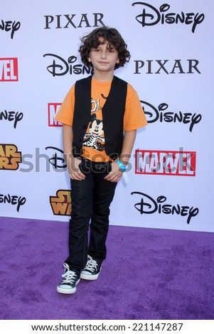 LOS ANGELES - OCT 1:  August Maturo at the VIP Disney Halloween Event at Disney Consumer Product Pop Up Store on October 1, 2014 in Glendale, CA