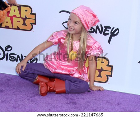 LOS ANGELES - OCT 1:  Mia Talerico at the VIP Disney Halloween Event at Disney Consumer Product Pop Up Store on October 1, 2014 in Glendale, CA