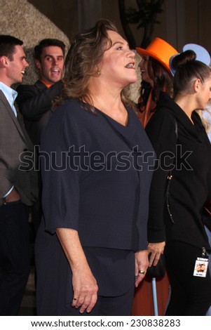 LOS ANGELES - NOV 3:  Kathleen Turner at the Dumb and Dumber To Premiere at the Village Theater on November 3, 2014 in Los Angeles, CA