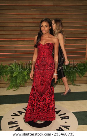 LOS ANGELES - MAR 2:  Naomie Harris at the 2014 Vanity Fair Oscar Party at the Sunset Boulevard on March 2, 2014 in West Hollywood, CA