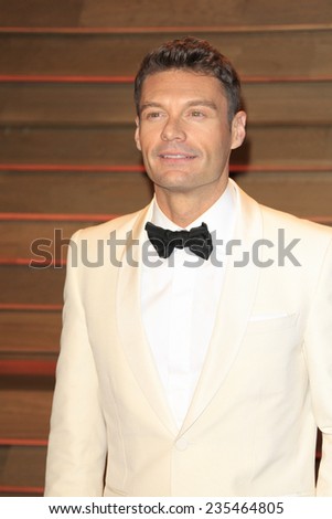 LOS ANGELES - MAR 2:  Ryan Seacrest at the 2014 Vanity Fair Oscar Party at the Sunset Boulevard on March 2, 2014 in West Hollywood, CA