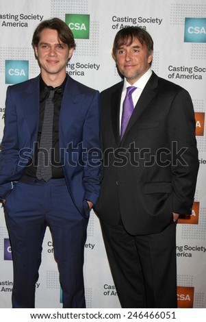 LOS ANGELES - JAN 22:  Ellar Coltrane, Richard Linklater at the American Casting Society presents 30th Artios Awards at a Beverly Hilton Hotel on January 22, 2015 in Beverly Hills, CA