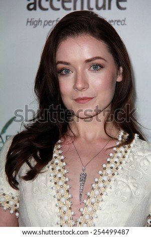 LOS ANGELES - FEB 19:  Sarah Bolger at the Oscar Wilde US-Ireland Pre-Academy Awards Event at a Bad Robot on February 19, 2015 in Santa Monica, CA