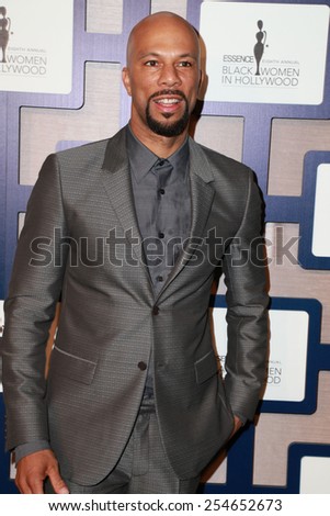 LOS ANGELES - FEB 19:  Common at the 8th Annual ESSENCE Black Women In Hollywood Luncheon at a Beverly Wilshire Hotel on February 19, 2015 in Beverly Hills, CA