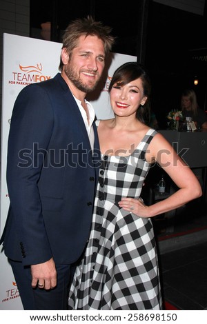 LOS ANGELES - MAR 7:  Curtis Stone, Lindsay Price at the Raising The Bar To End Parkinsons Event at the Public School 818 on March 7, 2015 in Sherman Oaks, CA